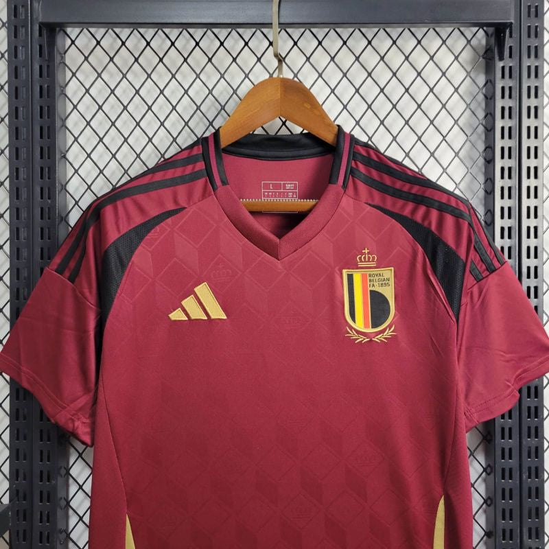 Camisa  da seleção  da  Bélgica Reserva 24/25 - Versão Torcedor