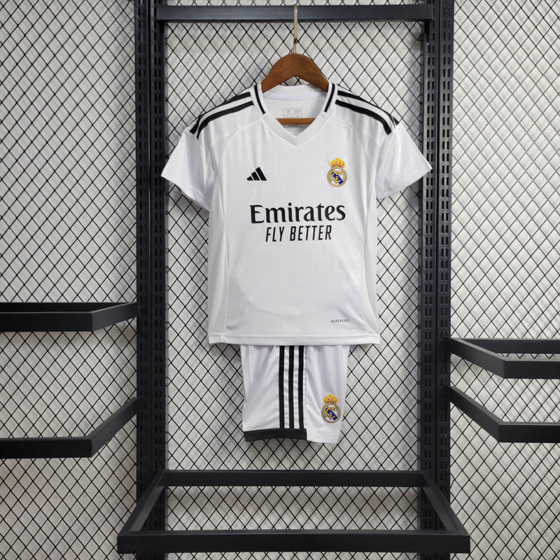 Kit Infantil  do Real Madrid 24/25