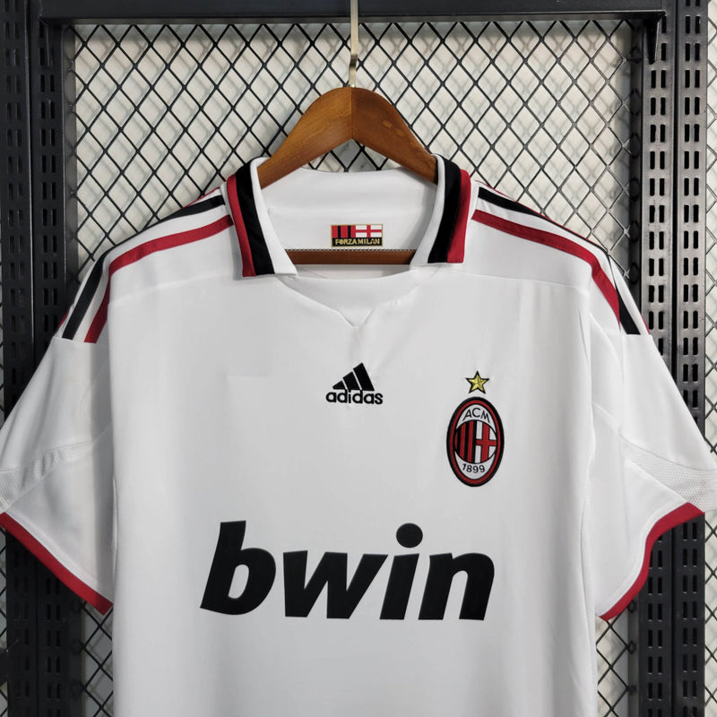 Camisa  do AC Milan Fora 09/10 - Versão retro