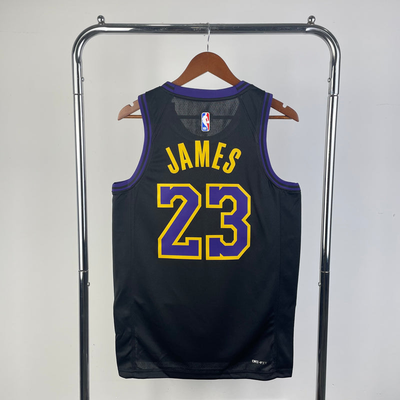 Los Angeles Lakers Nike City Edition Swingman Jersey 23/24 LeBron James 23