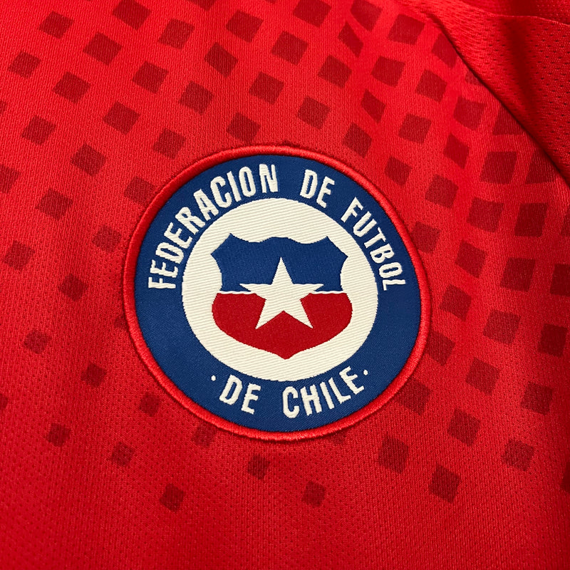 Camisa da seleção  do Chile Titular 24/25 - Versão Torcedor