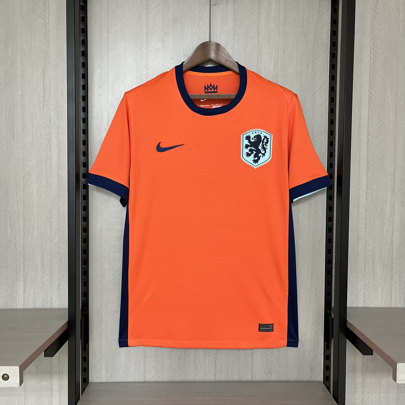 Camisa da Seleção da Holanda  Home 24/25 - versão torcedor