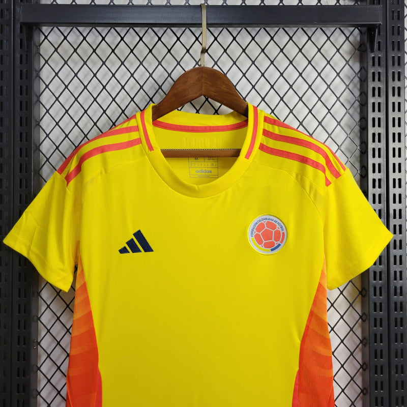 Camisa  da seleção  da  Colombia casa  24/25 - Versão Torcedor