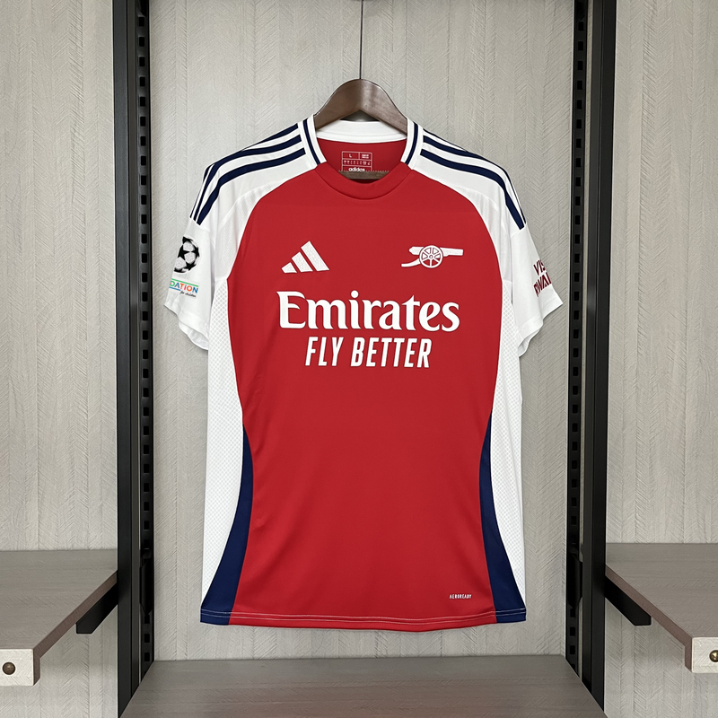 Camisa Arsenal Home 24/25 - Adidas Torcedor Masculina - Lançamento