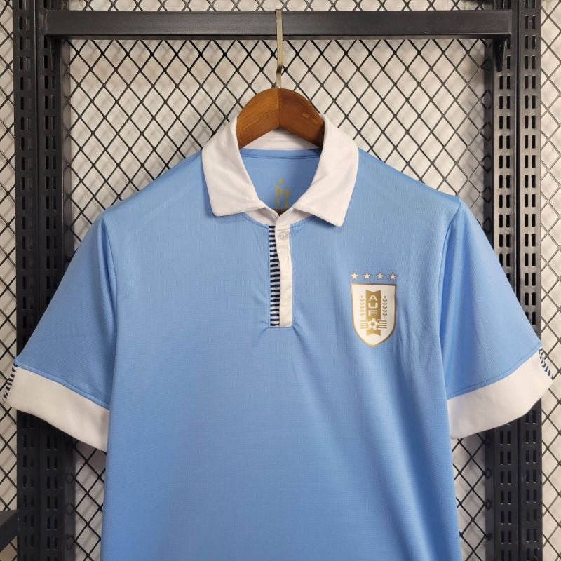 Camisa da seleção  do Uruguai Titular 24/25 - Versão Torcedor