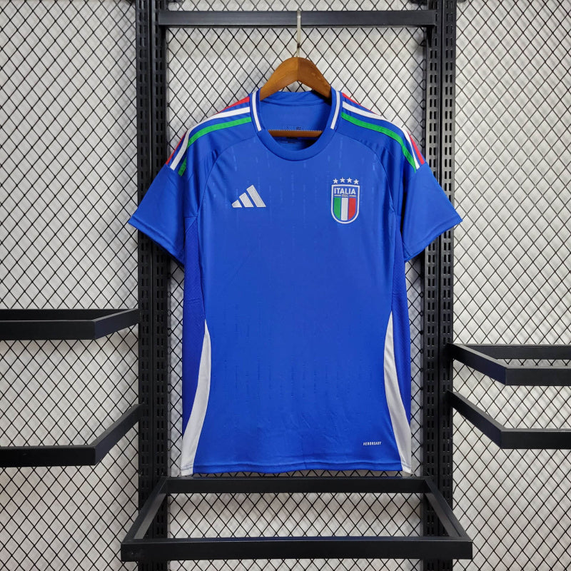 Camisa da seleção da Itália 24/25 - Adidas Torcedor Masculina - Lançamento
