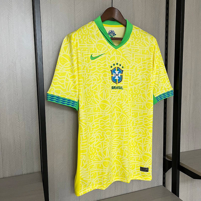 camisa da seleção  do Brasileira  Home 24/25 - Nike Torcedor Masculina