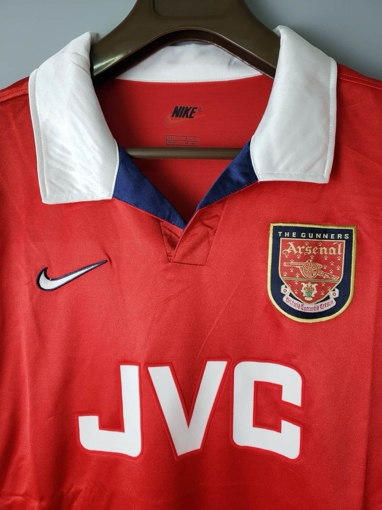 Camisa Arsenal Titular 98/99 - Versão Retro