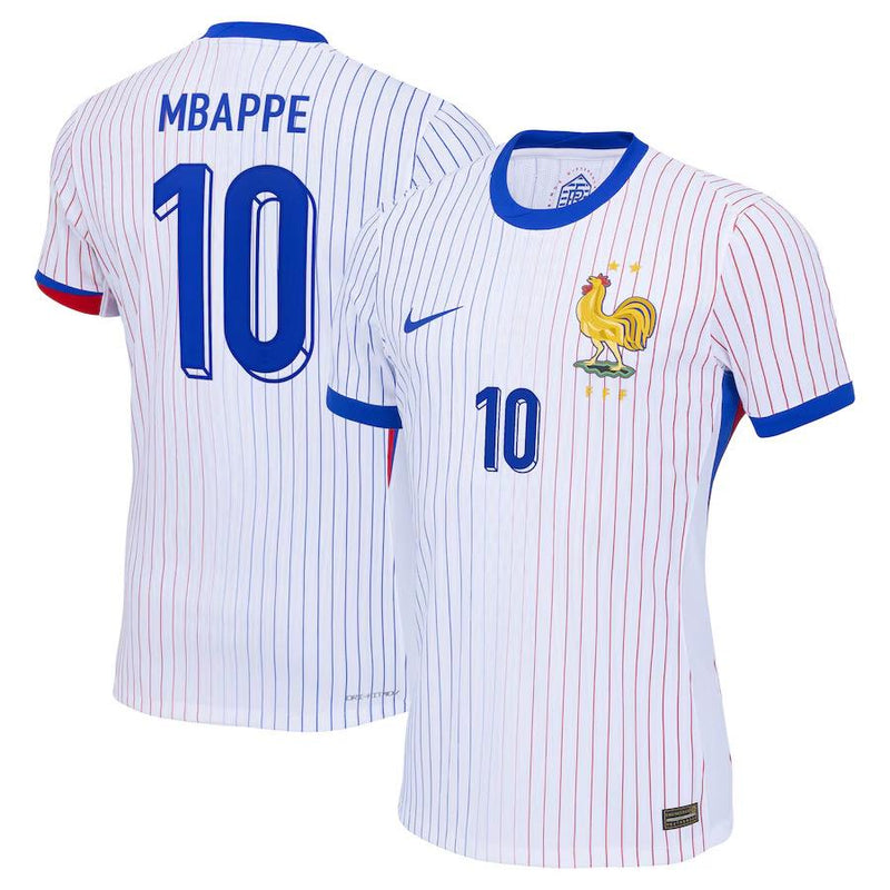 Camisa da França 2024/25 Away + Mbappe