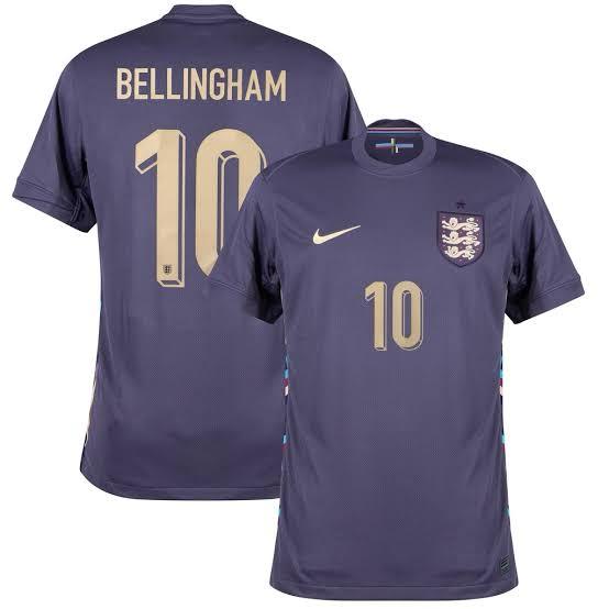Camisa da Inglaterra 2024/25 Away+ Bellingham