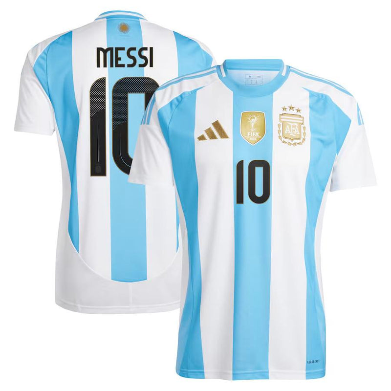 Camisa da Argentina 2024/25 home + Messi