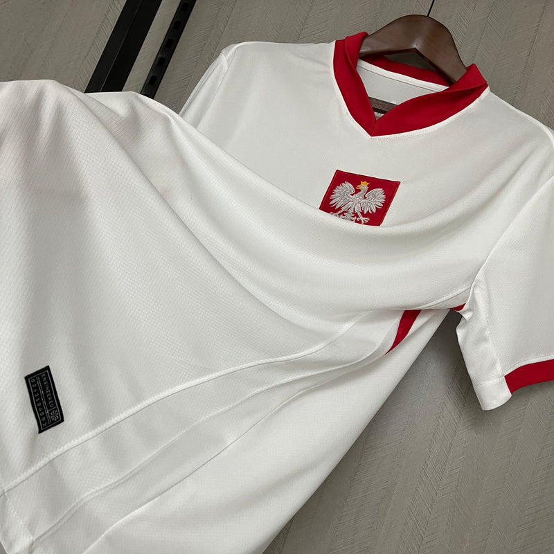 Camisa da Seleção da Polônia   Home 24/25 - versão torcedor